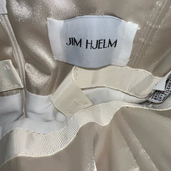 Stunning New $3900 JLM Couture Jim Hjelm Sweetheart Lace Overlay Wedding Gown! - Picture 11 of 12
